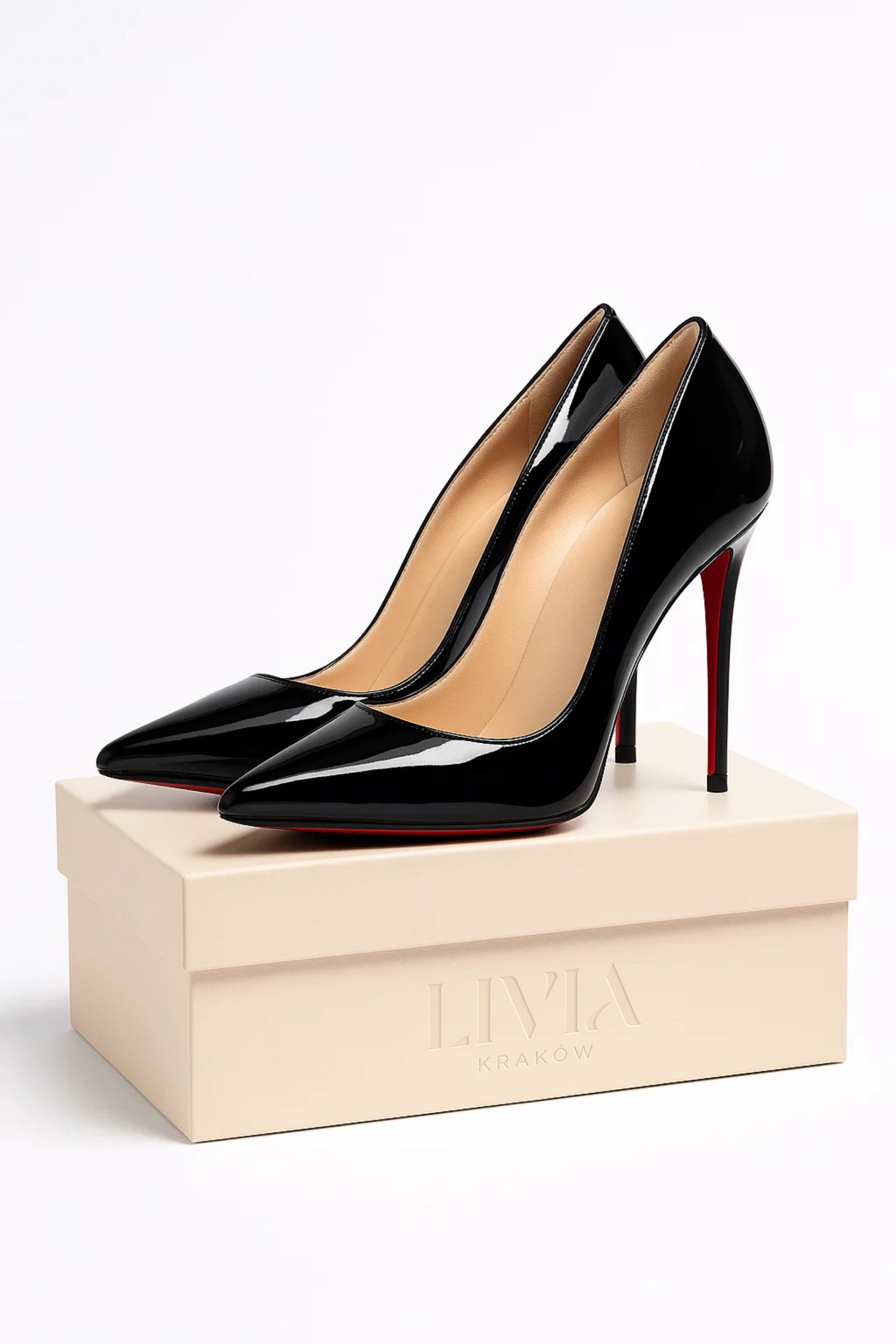 Livia™ | Lakierowane Szpilki