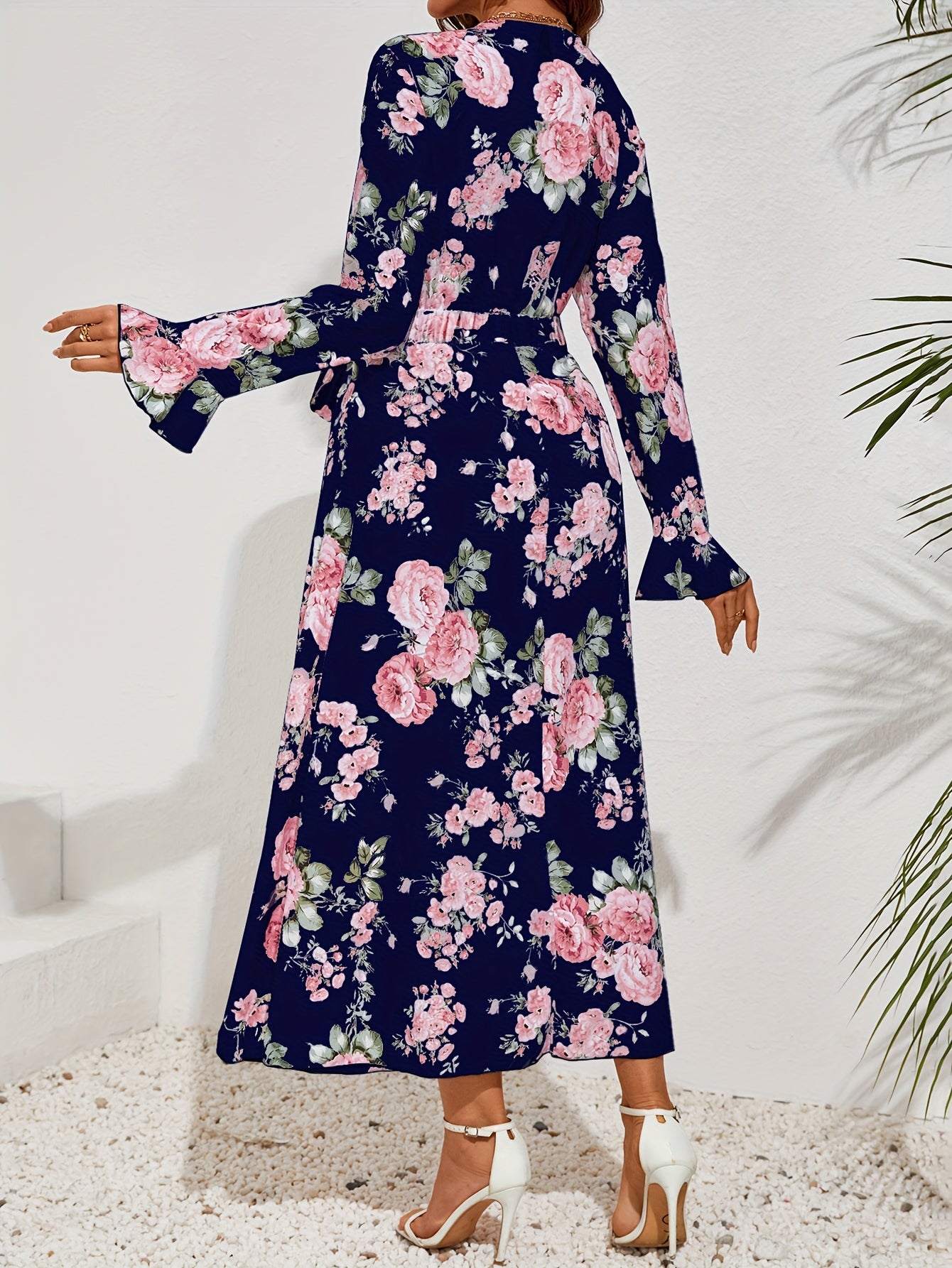Daphne™ | Sky Blossom Dress