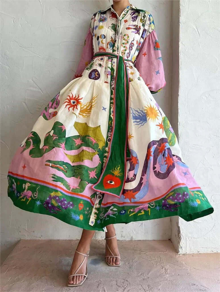 Amelia™ | Elegancka Włoska Sukienka Maxi